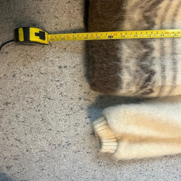 Sears vintage wool coat L great used condition minor staining inside - Picture 10 of 11